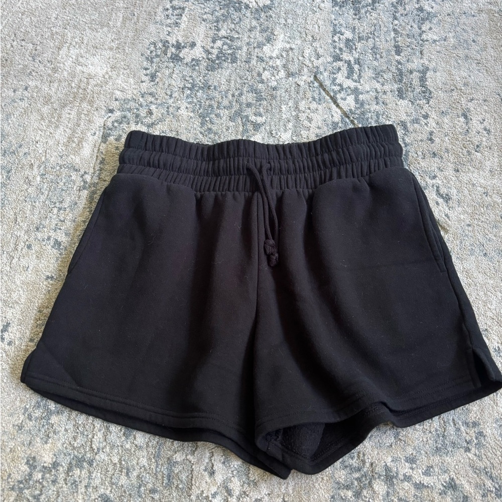 Wild Fable Women's Black Sweat Shorts